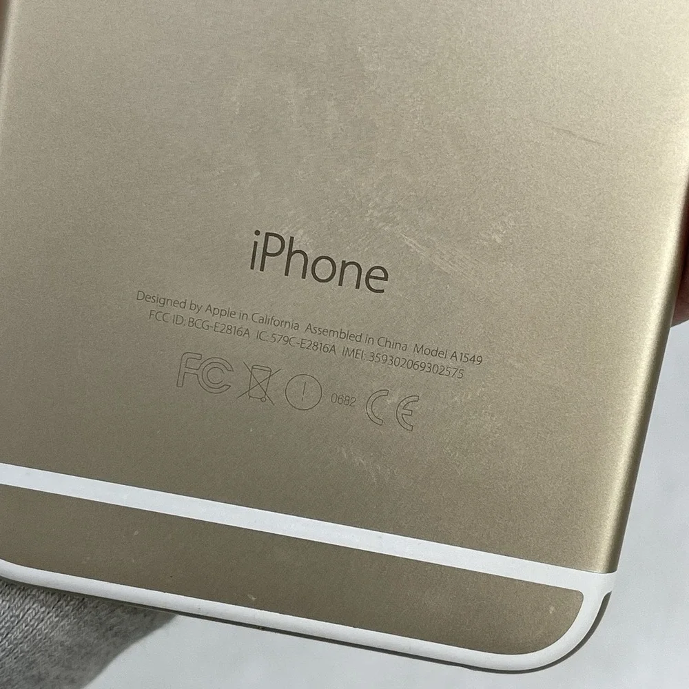 Broken Apple iPhone 6s 16GB Silver A1549 In Box Parts Only
